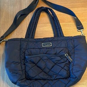Marc Jacobs Black Quilted Diaper Bag